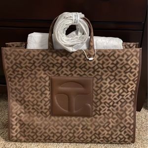 Telfar Large Monogram Tote